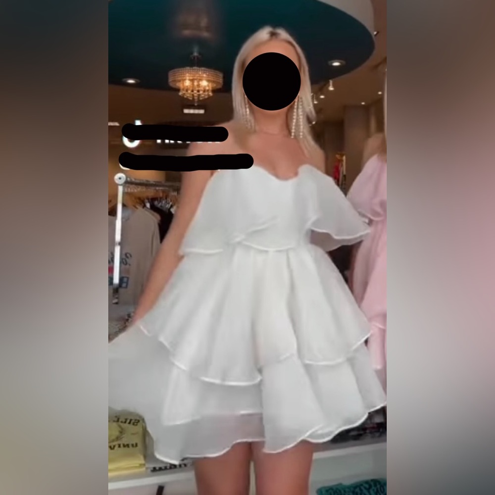 White dress